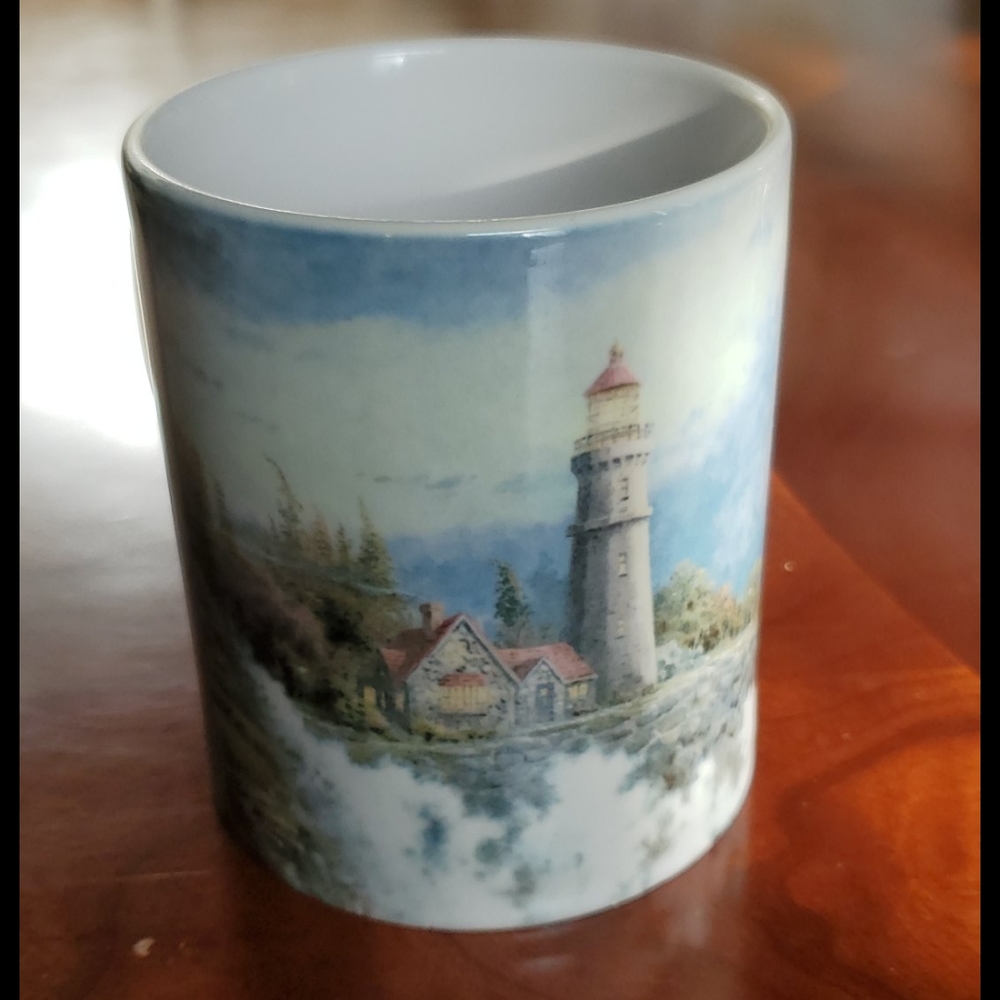 Thomas Kinkade picture coffee mug